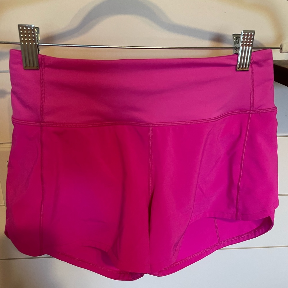 Speed Up 4’ inch midrise  Lululemon shorts